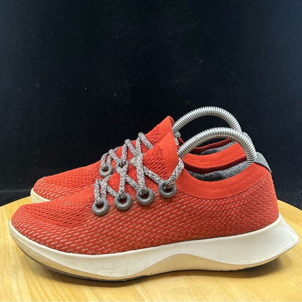 Allbirds TD2 Tree Dasher 2 Wmns Wool Running Shoes Burnt Orange Size 7.5 - Picture 7 of 10